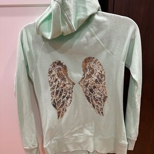 Mint Green Victoria Secret zip-up Jacket
